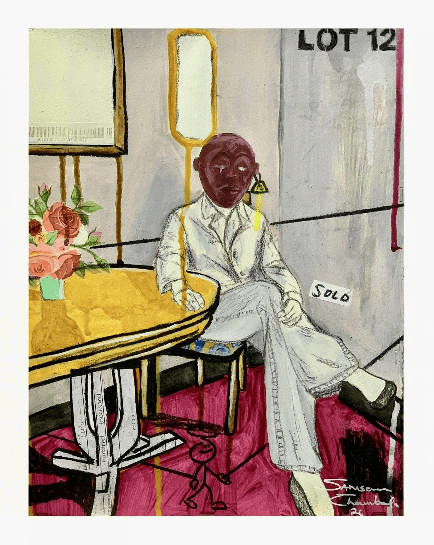 Lot No. 12 Africa. Auctioning of Identity Series