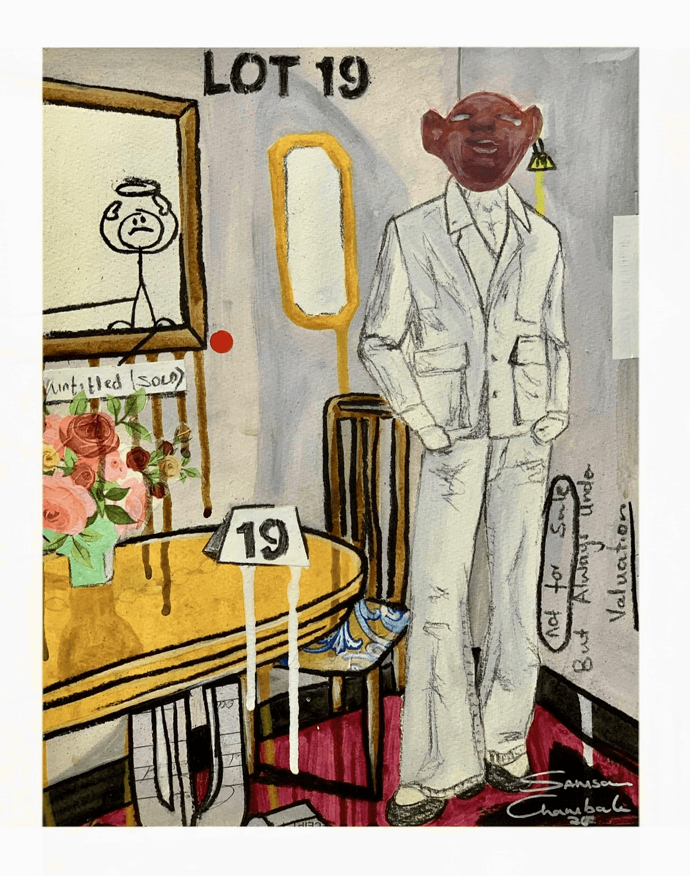 Lot No. 19 Africa. Auctioning of Identity Series